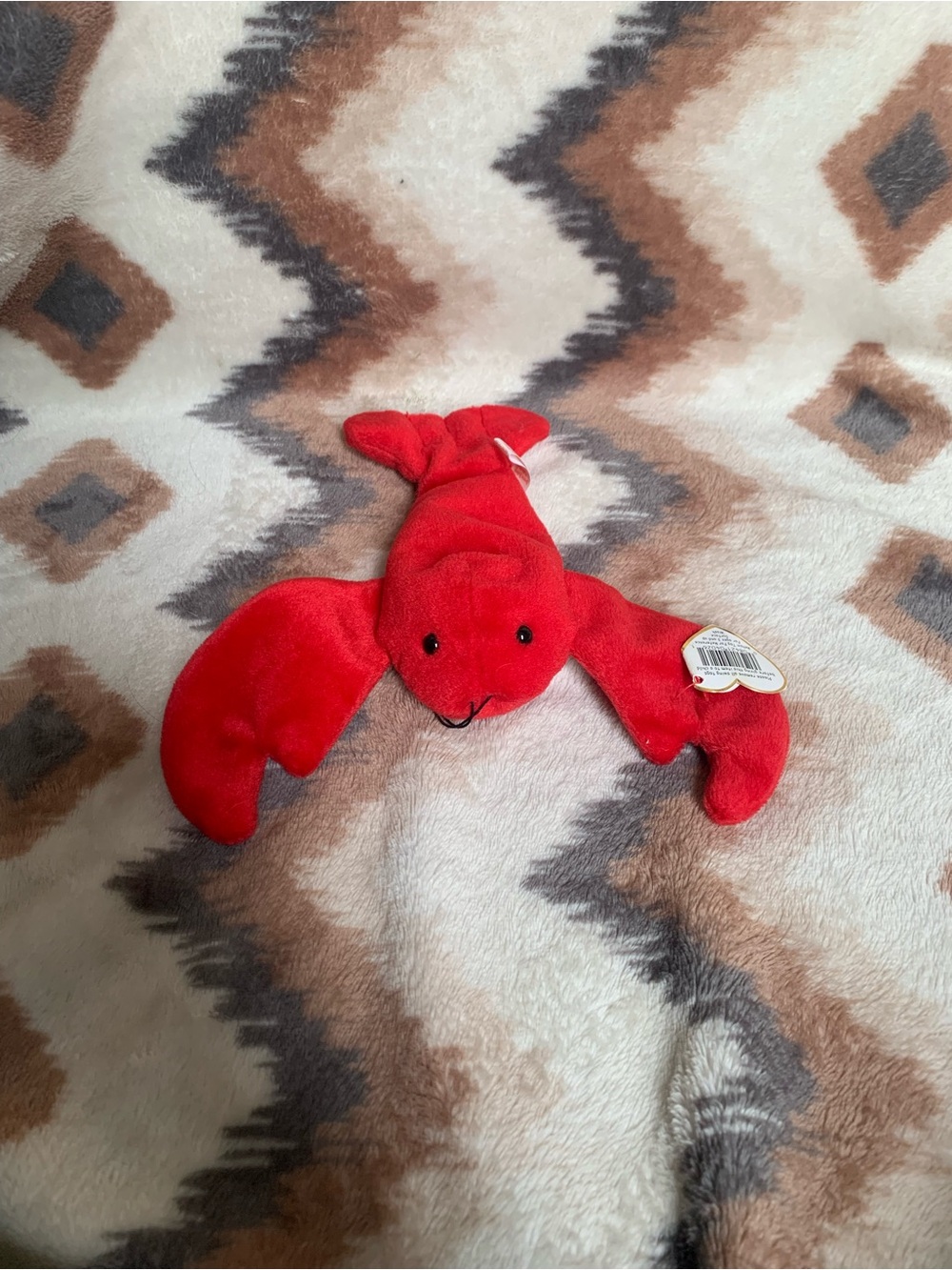 TY Beanie Baby - PINCHERS the Lobster (8.5 inch) - Stuffed Animal Toy